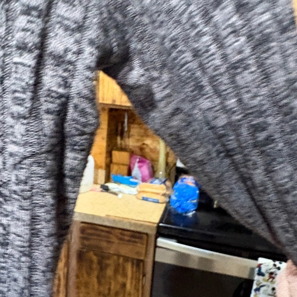 Mossimo Supply Co. Grey Long-Sleeve Swing Tunic Dress - Picture 5 of 5